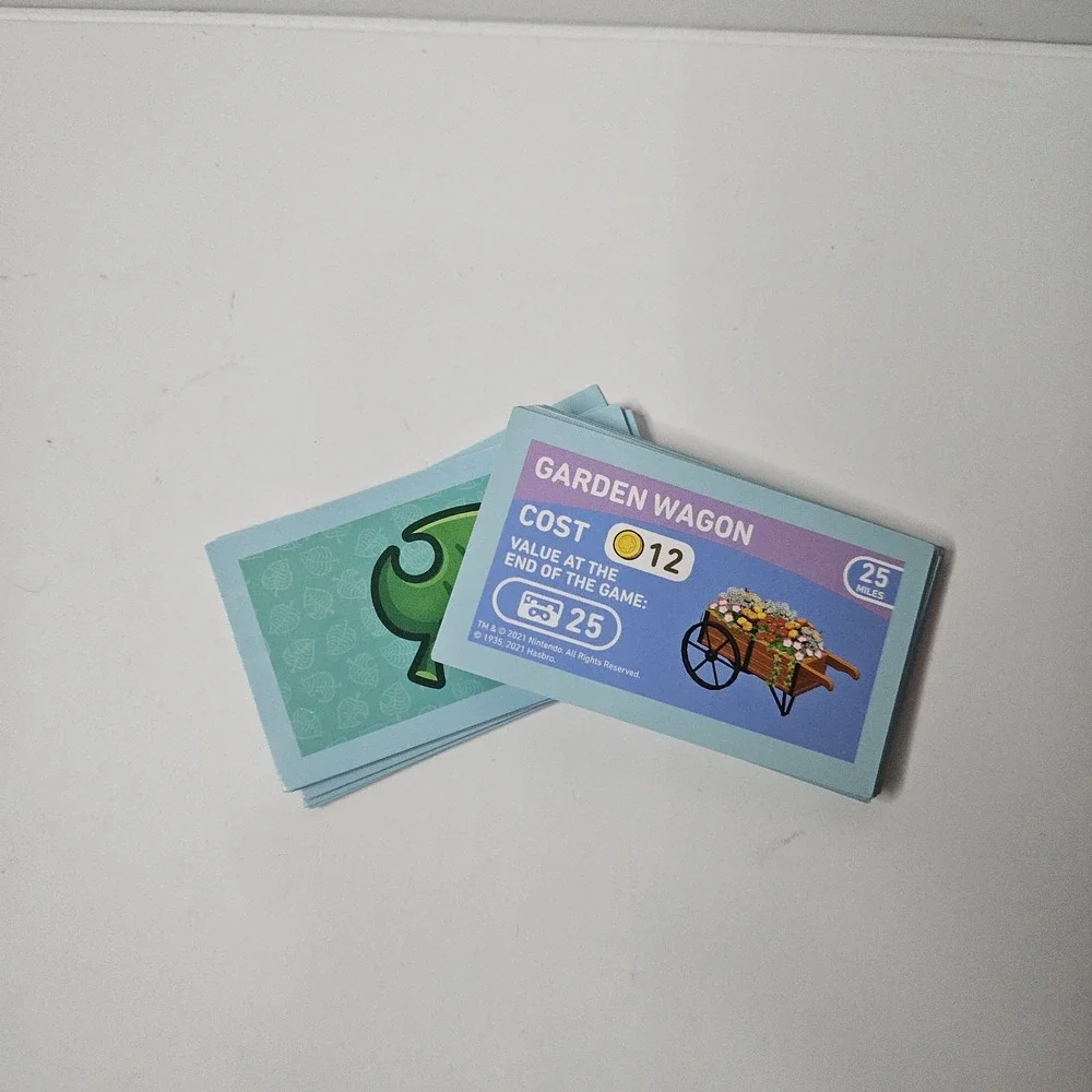 Monopoly‎ - Animal Crossing Edition - Replacement Parts / DECORATION Cards - 35
